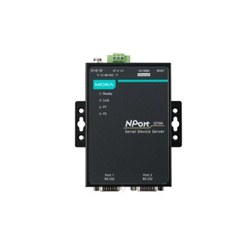 Nport 5210A-T(2포트 디바이스 서버, 서지보호내장)